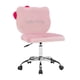 thumbnail image 4 of Silla de tocador IMPRESSIONS VANITY Hello Kitty giratoria rosa, 4 of 5