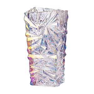 Bothyi - Florero De Cristal, Regalo, Centro De Mesa Geométrico Para Boda, Sala De Estar, Cocina