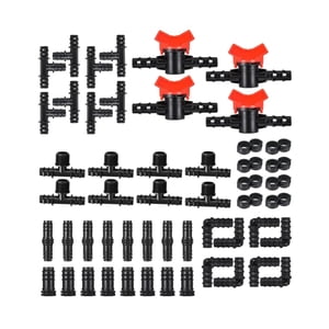 Ioensy - Kit De Sistema De Riego Por Goteo, Rociador Automático Por Goteo Para Patio De Invernadero, 52 Uds.