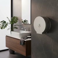 Genérico - Dispensador Jumbo Roll Acero Con Llave