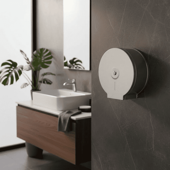 Dispensador Jumbo Roll Acero Con Llave