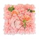 thumbnail image 2 of Panel De Flores Artificiales, Telón De Fondo De Flores Rosas Para Bodas, Eventos, Hogar, Rosa, 2 of 3