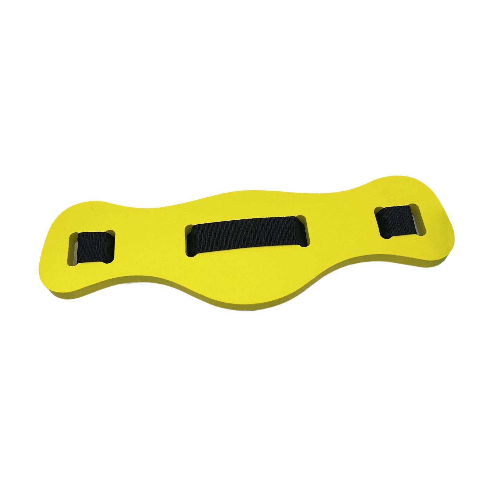 Magideal - Cinturón De Natación Cinturón De Natación Equipo De Ejercicio En Piscina Para Principiantes Cinturón De Eva Para Correr En El Agua Amarillo