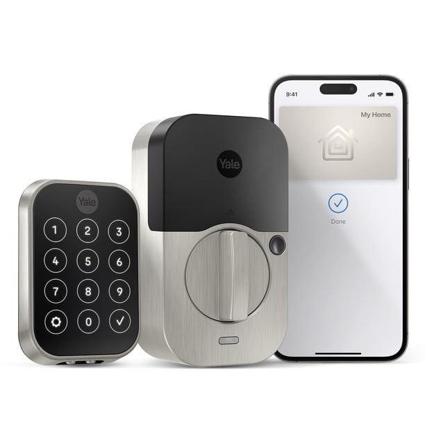 Cerradura inteligente para puerta de entrada sin llave Yale Security Assure Lock 2 Plus