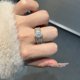 thumbnail image 4 of Anillos de Boda de Moissanita Ovalada Brillante de 1.5 Quilates para Mujer Anillo de Diamante Creado en Laboratorio de Plata Esterlina S925 Aniversario Promesa Moda Lujo Adecuado para Uso Diario, 4 of 7