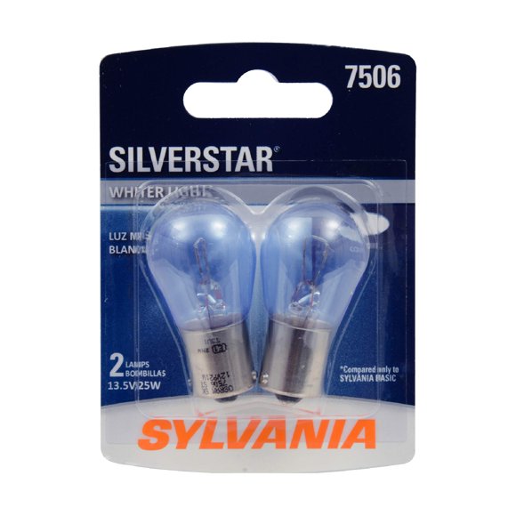 Minibombilla SYLVANIA SilverStar 7506, luz blanca más brillante