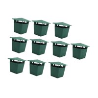 Magideal - 10 Trampas Para Caracoles, Accesorios Protectores, Prácticos Atrapacaracoles Para Jardín.