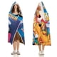 thumbnail image 3 of Todos los Perros van al Cielo Manta Capa con Capucha Anti-Bolitas, Manta de Lana Ártica Suave, Manta Portátil de Felpa Ligera y Lujosa, Poncho para Siesta en Casa y Oficina, 100*130cm, 3 of 6