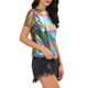 thumbnail image 4 of INSPIRE CHIC Tops de Fiesta Brillantes de Manga Corta Texturizados Metálicos de Halloween para Mujer XS Coloridos, 4 of 8