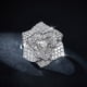 thumbnail image 4 of Anillo de Moissanita Brillante de 1.76 Quilates para Mujer Anillo de Compromiso de Diamante Creado en Laboratorio de Plata Esterlina S925 Aniversario Promesa Moda Lujo Adecuado para Uso Diario Boda, 4 of 7