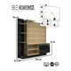 thumbnail image 2 of Centro Entretencion Rack Verona Negro/arcilla, 2 of 2