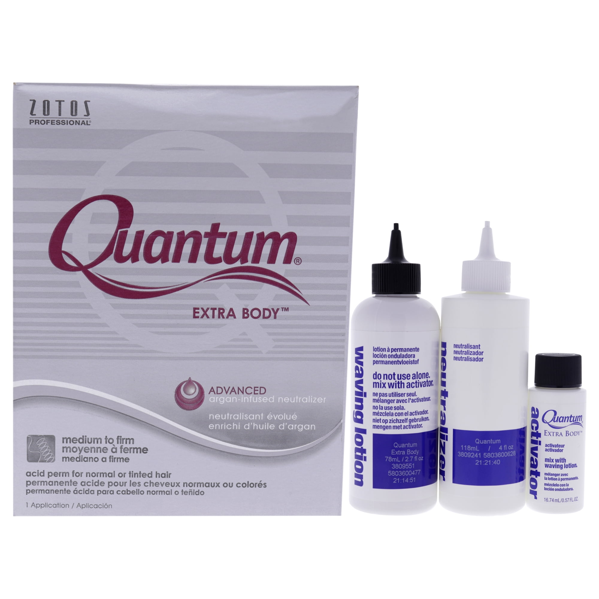 Permanente Zotos Quantum Extra Body Acid Unisex