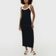 thumbnail image 3 of Vestido Mujer Largo Básico Negro Corona, 3 of 5