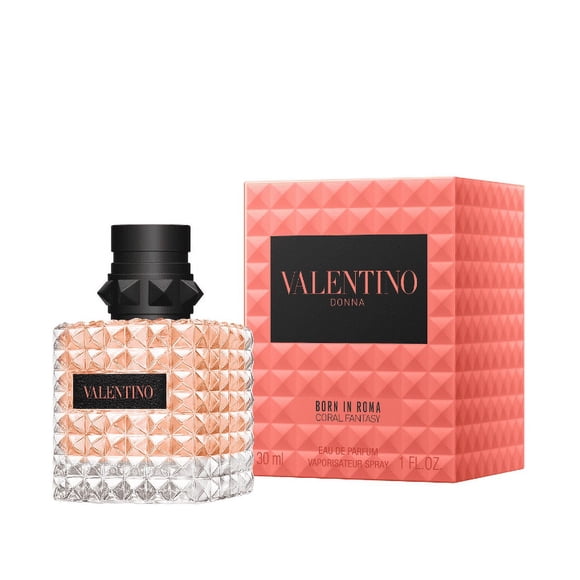Valentino DCFES1 1.0 oz Nacido en Roma Fantasía Coral Valentino Eau de Parfum Spray para Mujer
