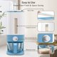thumbnail image 2 of Dispensador de arroz Lenwi de 11,34 kg sin BPA con vaso medidor, color azul, 2 of 7