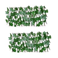 Ioensy - Panel De Esgrima De Hiedra Sintética, Valla De Enredadera, Pantalla De Privacidad Para Balcón, Patio De Casa, 2 Uds.
