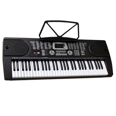 Hendrix - Teclado Musical Electrónico 61 Teclas Con Micrófono - Ps