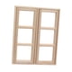 thumbnail image 1 of 1/12 Ventana De Casa De Muñecas Mini Contraventanas DIY Para Sala De Estar Decoración De Escena DIY B, 1 of 5
