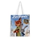 thumbnail image 1 of Zootopia Bolso de tela con estampado de lienzo para mujer, bolsa de compras reutilizable y estética, con cremallera interior, regalo para mujer,38*45cm., 1 of 6