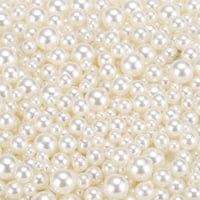 Perla Falsa Uxcell Abs Beige 3-8Mm 900 Piezas