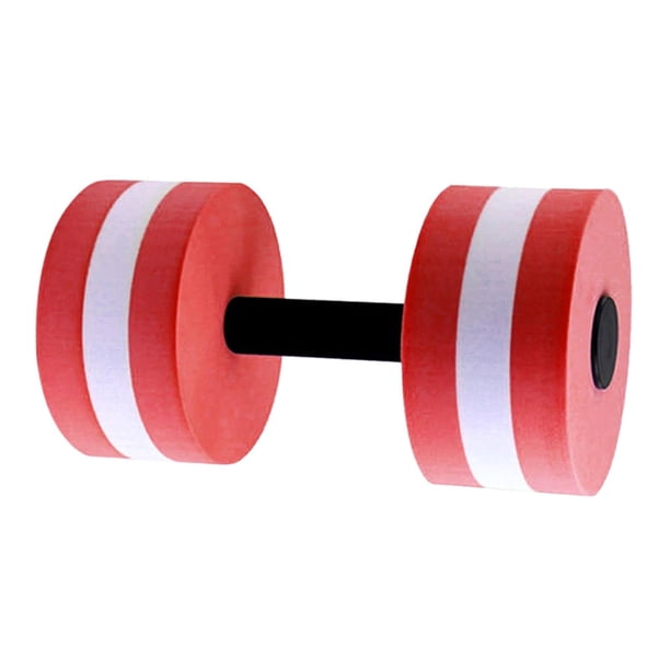 Pesas acuáticas Pesas de ejercicio acuático Pesas de natación ligeras Pesas acuáticas Pesas subacuáticas Entrenamiento de aeróbic acuático para piscin Rojo
