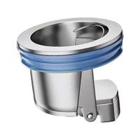 Magideal - Válvulas De Drenaje De Desagüe De Ducha, Tapón De Desagüe Para El Cabello, Coladores De Desagüe De Bañera, Desagüe De Suelo De Baño Para Baño, Lavabo, , Chapado Enchapado