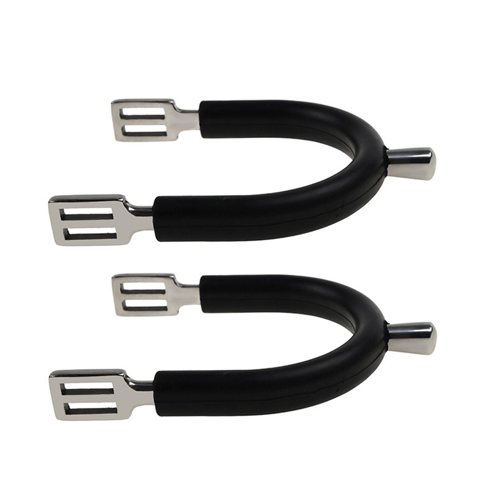 Ioensy - 2 Piezas De Espuelas Para Caballo, Accesorios De Entrenamiento Ecuestre, Espuelas Tipo Inglés