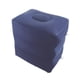 thumbnail image 3 of Reposapiés Inflable 3 Capas Reposapiés Reposapiés Almohada Para Viajar Azul Profundo, 3 of 5