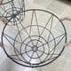 thumbnail image 3 of Canasto multiuso de metal color negro 30x27 cm, 3 of 3