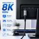 thumbnail image 2 of Cable Displayport 8k 60hz/4k 120hz/32.4 Gbps V1.4 De 2mts, 2 of 3