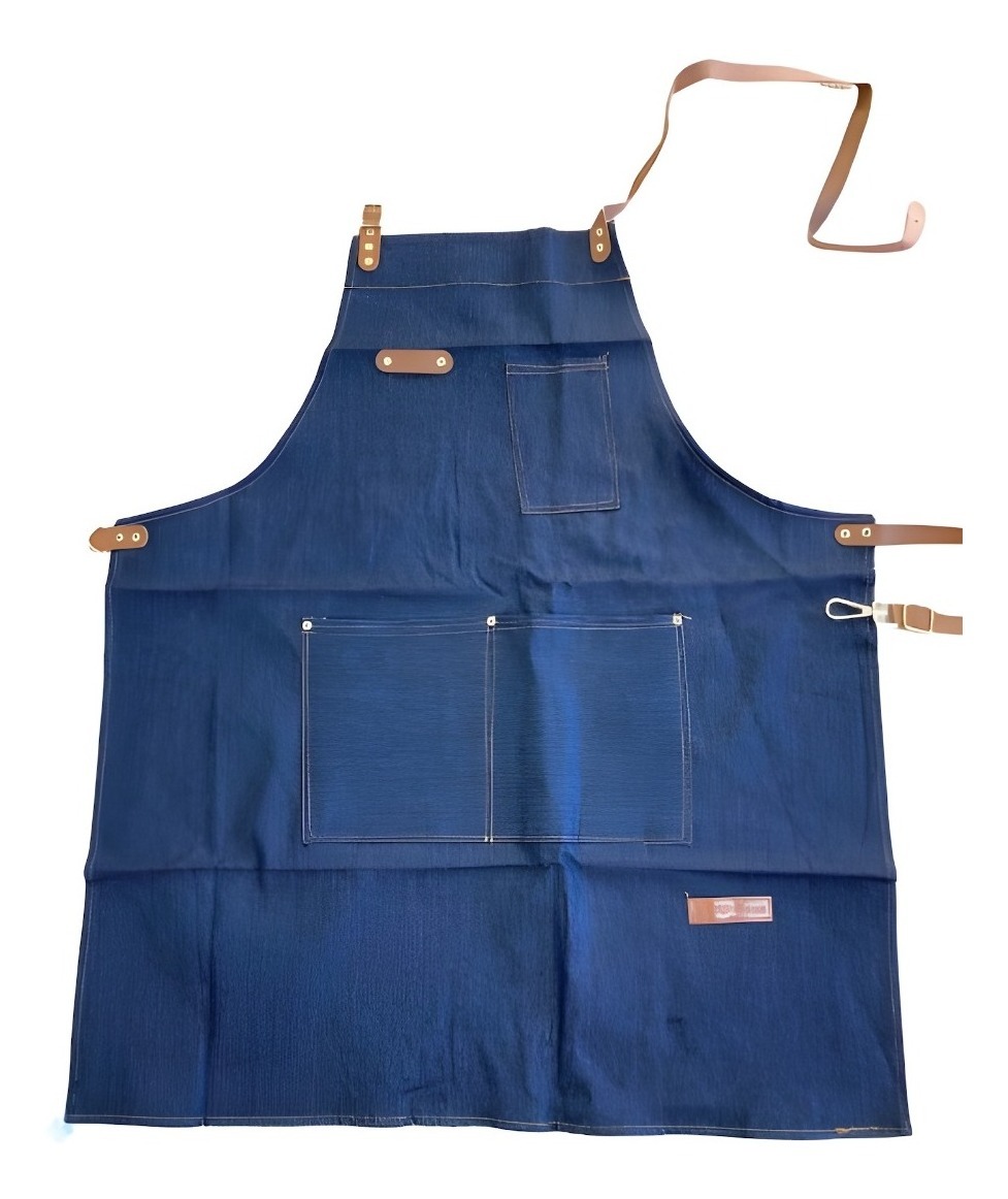 Chef Outfitters - Pechera Urbana Jeans Azul