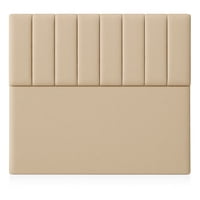 Ethan Desing - Respaldo De Cama 1 Plazas Beige Turin