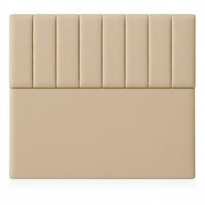 Ethan Desing - Respaldo De Cama 1 Plazas Beige Turin