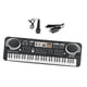 thumbnail image 2 of Teclado De Piano Para Niños Juguete De Educación Temprana Para Niños Y Niñas Principiantes Negro, 2 of 5