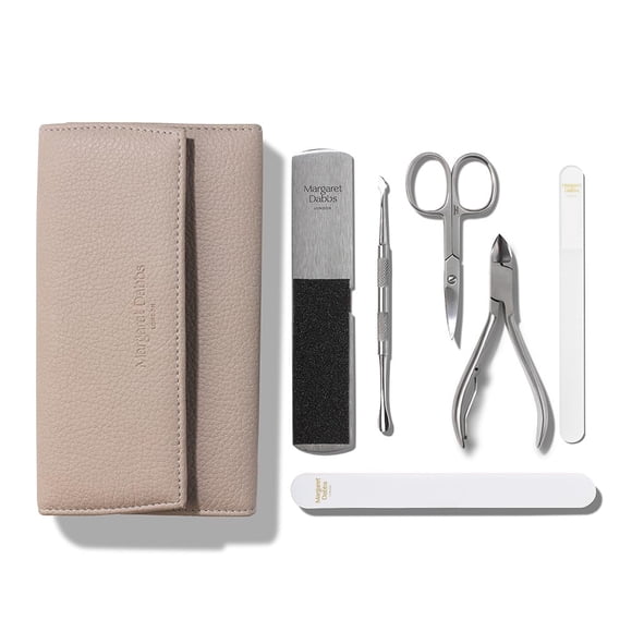 Set de Manicura y Pedicura Margaret Dabbs 6 Piezas Acero Inoxidable