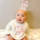 thumbnail image 3 of Gorro de cumpleaños LINGANA Bow 1/2 princesita de 6 meses, 3 of 9