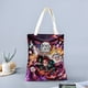 thumbnail image 2 of Demon Slayer Bolso de tela con estampado de lienzo para mujer, bolsa de compras reutilizable y estética, con cremallera interior, regalo para mujer,38*45cm., 2 of 6