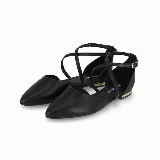 Zapato Ana 36 Negro/Dorado Piccadilly