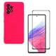 thumbnail image 1 of Carcasa Compatible Con Samsung A53 5G + Lamina de Vidrio Fucsia, 1 of 5