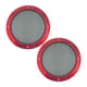 thumbnail image 3 of Rejilla De Altavoz Redonda Práctica De 2 Piezas Para Subwoofer De 4 Pulgadas, 3 of 5
