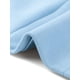 thumbnail image 5 of INSPIRE CHIC Chaqueta de Traje Casual de Negocios sin Cuello para Mujer de Regreso a Clases para Maestras, Oficina, Blazer Corto XL Azul Cielo, 5 of 6