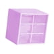 thumbnail image 5 of Organizador De Cajones Pequeño Para Escritorio, Organizador De Cuentas Para Tocador, Manualidades De Bricolaje, Oficina, Morado, 5 of 5