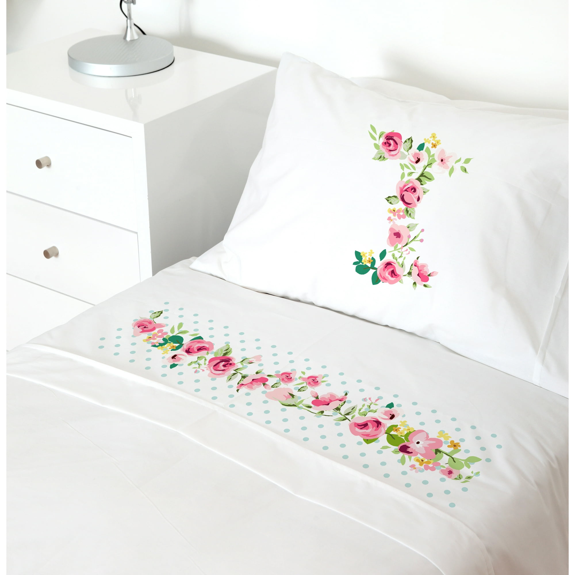 Tuyo Print - Juego De Sábanas Transición Letras Vintage I