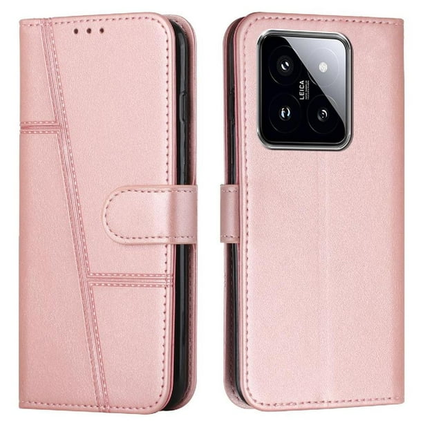 Funda Flip Para Xiaomi 14 Pro – Carcasa Delgada Y Resistente A Impactos Con Soporte Para Uso Diario Y Profesional