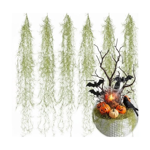 Musgo Artificial SEEKO Succulents 84 cm - Pack de 6 para Halloween