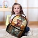 thumbnail image 4 of Mochila Escolar Iyanu Infantil 43x15x32cm Colorido, 4 of 6