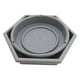 thumbnail image 3 of Comederos Para Pájaros Colgantes, Bandeja De Alimentación Exterior Para Pájaros, Periquitos, Estorninos, Color Gris, 2 Piezas, 3 of 5