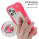 thumbnail image 2 of Funda para Apple iPhone 13 Pro Max de 6.7 Pulgadas con Soporte de Doble Anillo, Soporte Giratorio de 360°, PC+silicona, Cubierta de Teléfono a Prueba de Golpes de Grado Militar de Alta Resistencia,, 2 of 6