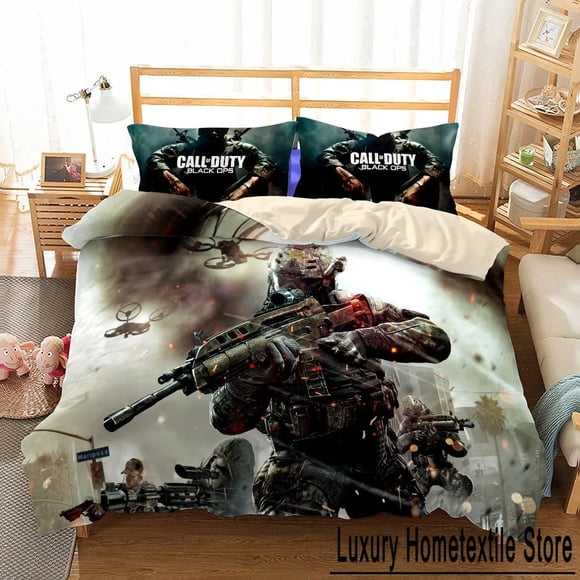 New Call-of-duty Bedding Set Game Shooting Bed Set Adult Kid Bedroom Duvet cover Sets Bed Sheets
