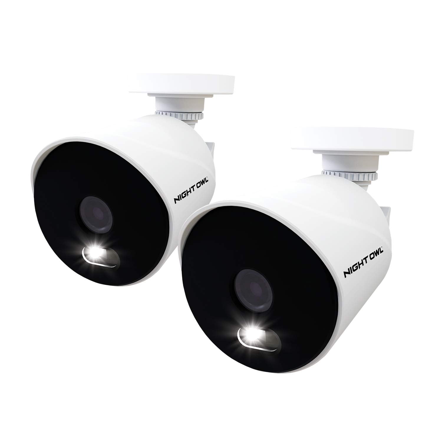 Cámara De Seguridad Night Owl 1080p Hd Cableada Con Spotlight, Paquete De 2